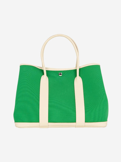 Green Garden Party 36 bag Top Handle Bags Hermes 