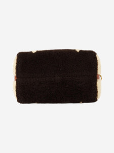 Louis Vuitton Dark brown and cream 2019 Speedy Bandouliere Teddy 25 bag