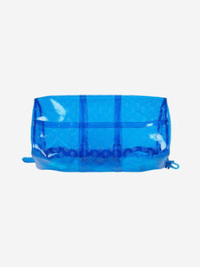 Louis Vuitton Blue Keepall 55 Bandouliere bag