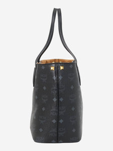 MCM Black leather tote bag