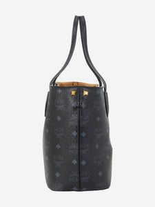 MCM Black leather tote bag