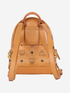 MCM Brown XMini stark backpack
