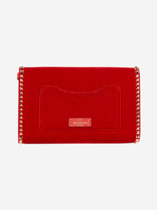 Valentino Red Rockstud No Limit shoulder bag