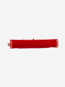 Valentino Red Rockstud No Limit shoulder bag