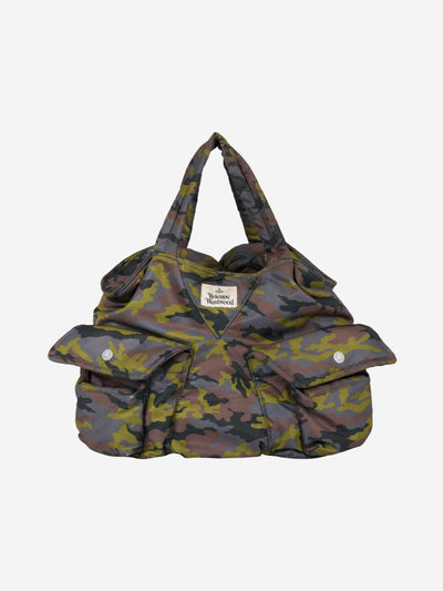 Green Camouflage Weekender bag Shoulder bags Vivienne Westwood 