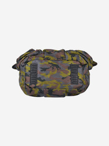 Vivienne Westwood Green Camouflage Weekender bag