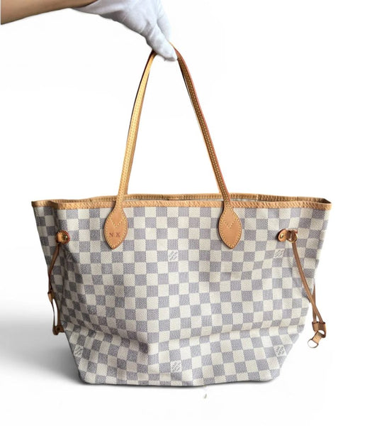Cream 2012 Damier Azur Neverfull MM tote bag product image