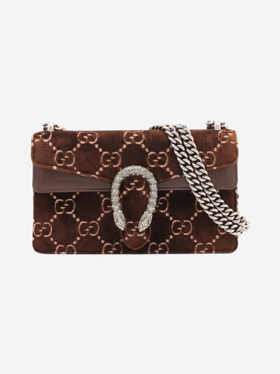 Brown Dionysus velvet chain shoulder bag Shoulder bags Gucci 