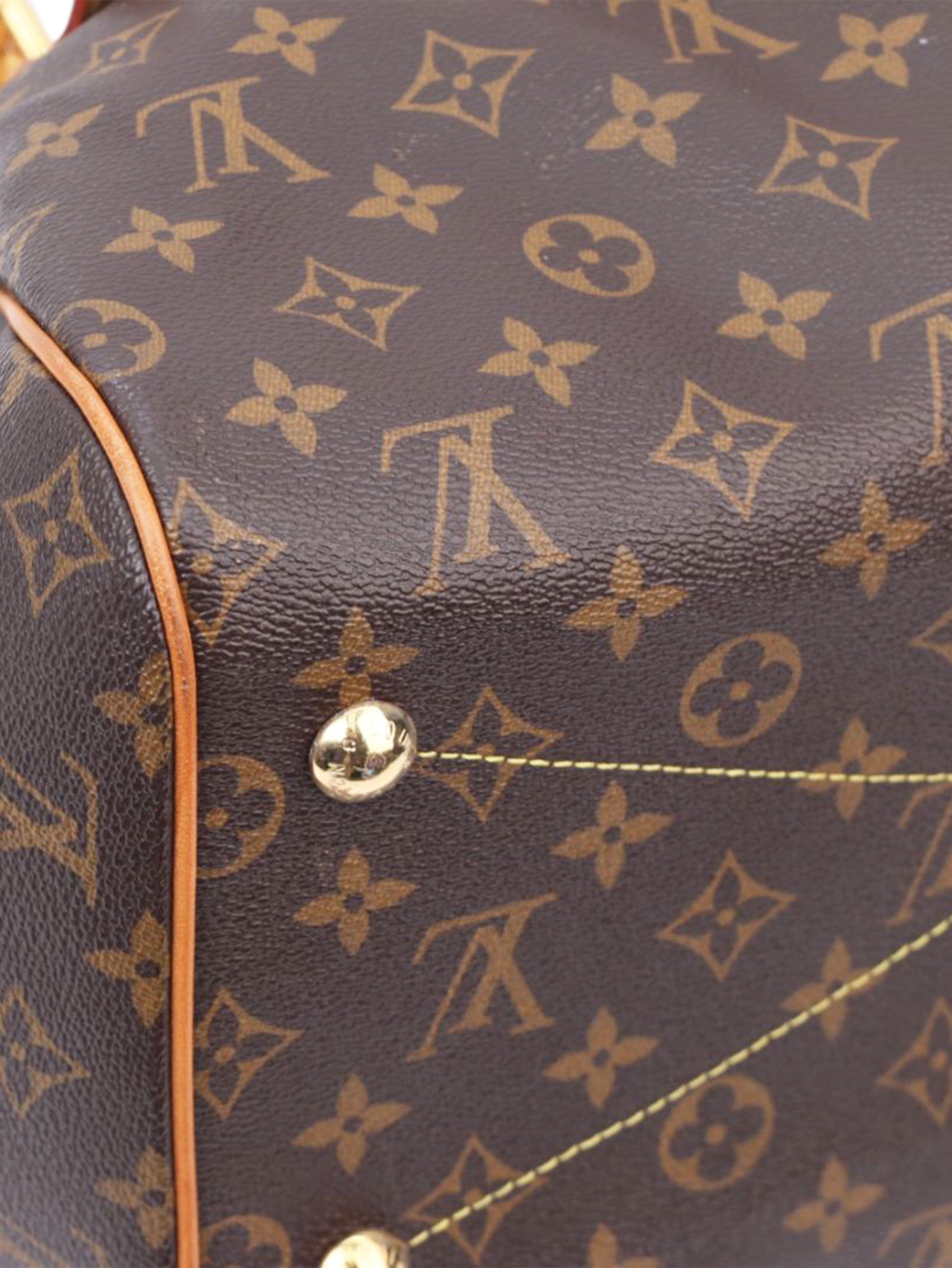 Brown Monogram Tivoli GM bag Top Handle Bags Louis Vuitton 