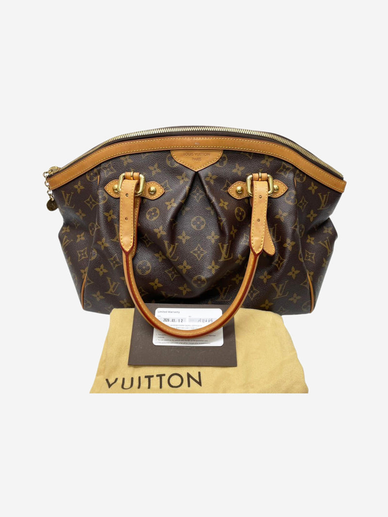 Brown Monogram Tivoli GM bag Top Handle Bags Louis Vuitton 