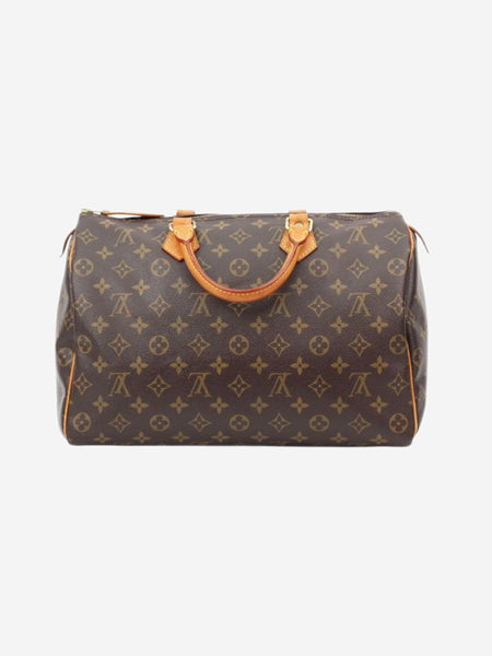 Brown Monogram Speedy 35 bag alternate image