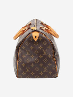 Brown Monogram Speedy 35 bag Top Handle Bags Louis Vuitton 