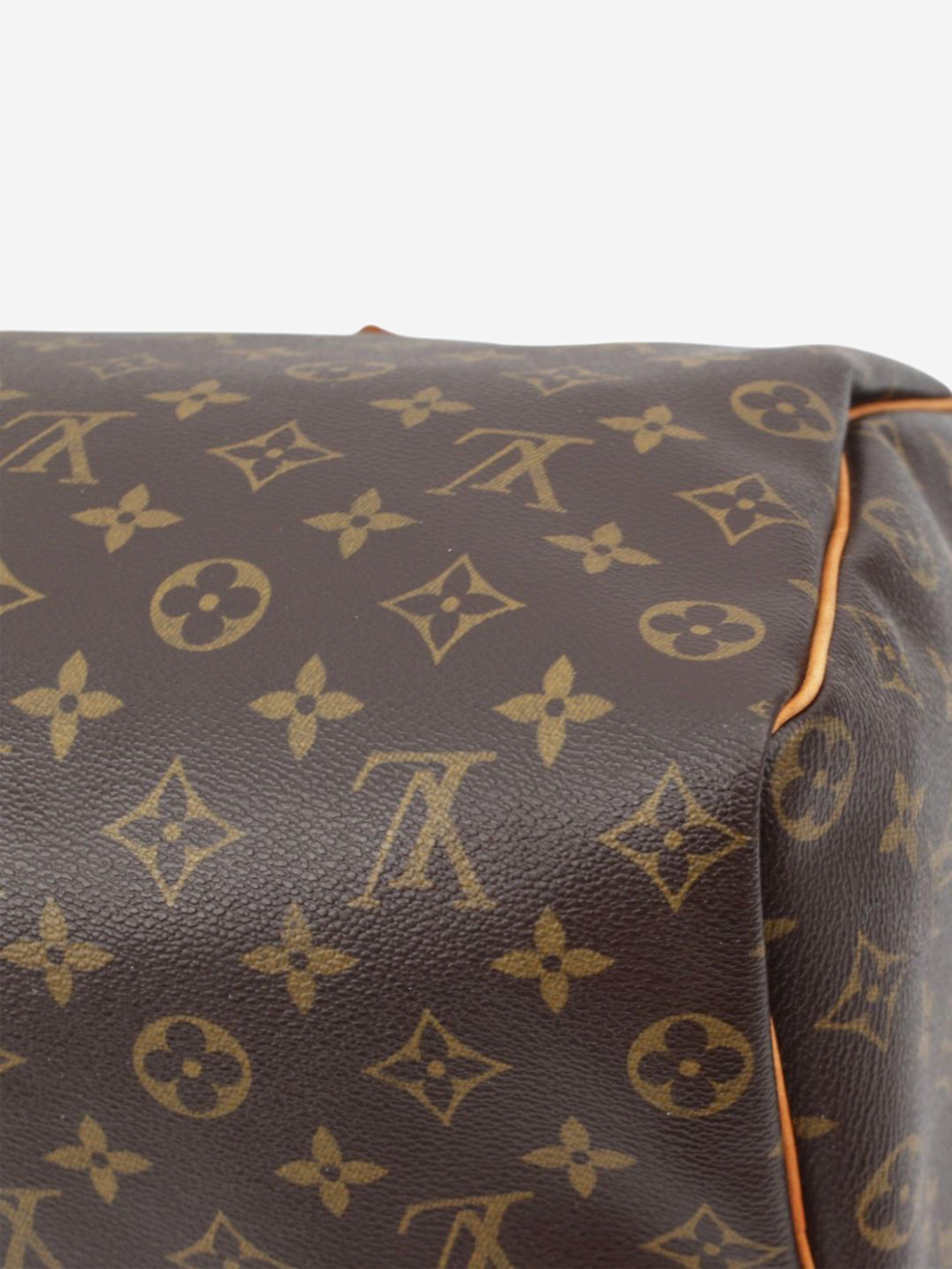 Brown Monogram Speedy 35 bag Top Handle Bags Louis Vuitton 
