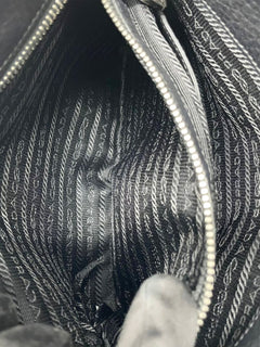 Black leather Vitello Danio bag Cross-body bags Prada 