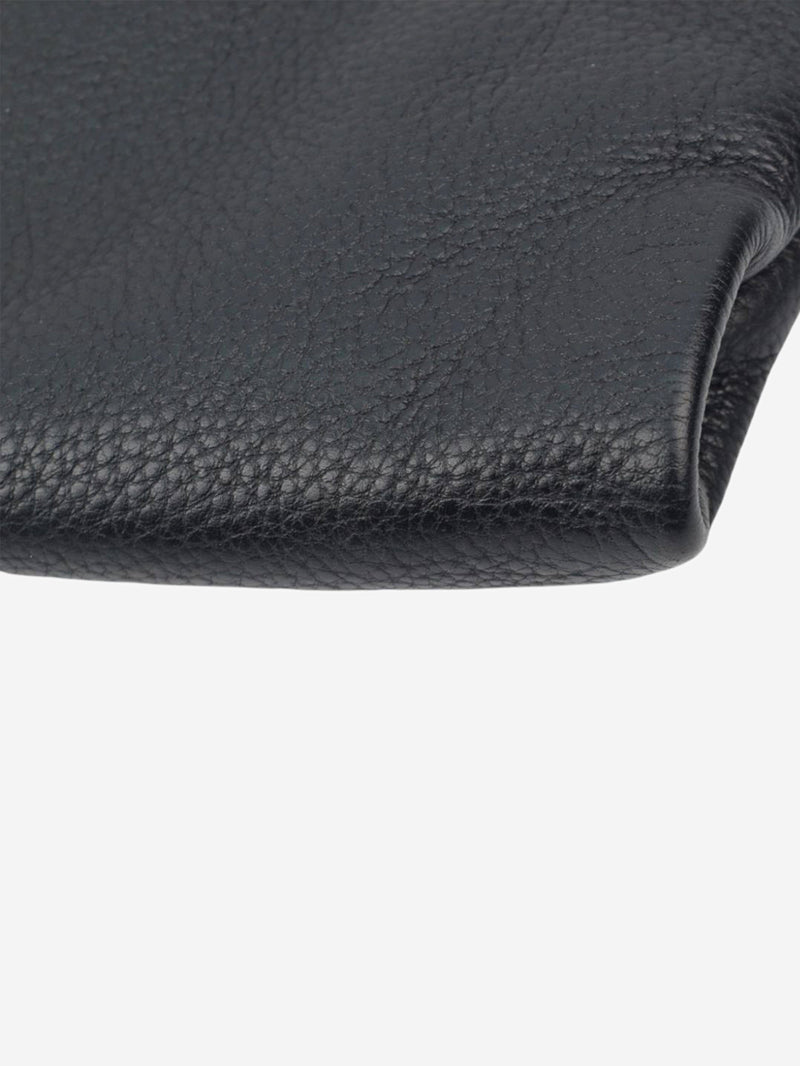 Black leather Vitello Danio bag Cross-body bags Prada 