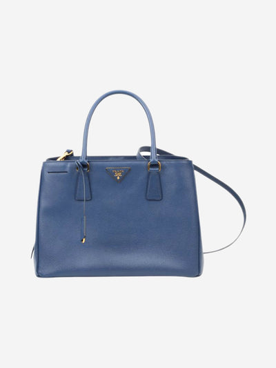 Blue Saffiano leather Galleria bag Shoulder bags Prada 