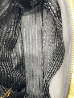 Grey leather Vitello bag Cross-body bags Prada 