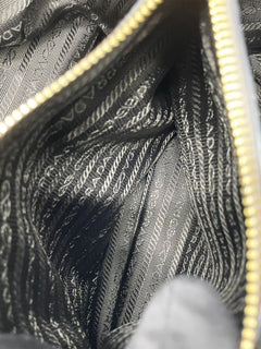 Grey leather Vitello bag Cross-body bags Prada 