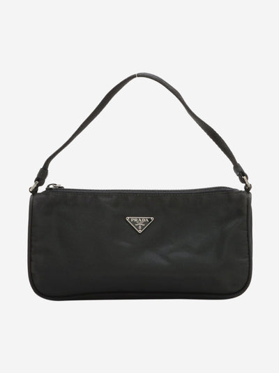 Black Tessuto nylon handbag Top Handle Bags Prada 