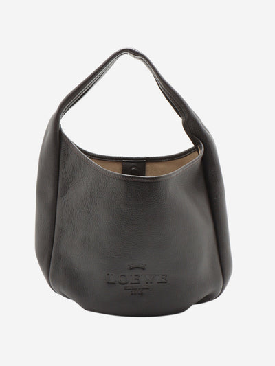 Dark brown Heritage leather shoulder bag Shoulder bags Loewe 