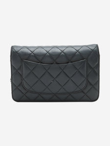 Chanel Black 2012-2013 lambskin quilted Wallet on Chain