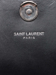 Saint Laurent Black Moon and star embellished small Kate bag