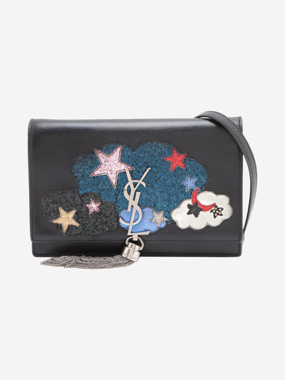 Black Moon and star embellished Kate small leather cross-body bag Cross-body bags Saint Laurent 