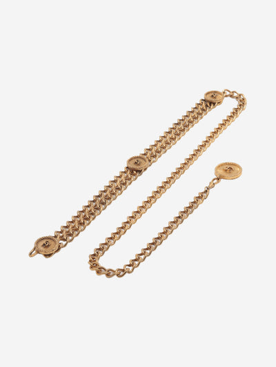 Gold CC clover chain belt Belts Chanel 