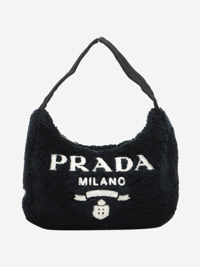 Black Re-Edition 2000 Terry mini bag Shoulder bags Prada 