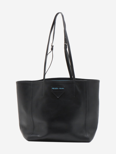 Black leather tote bag Tote Bags Prada 