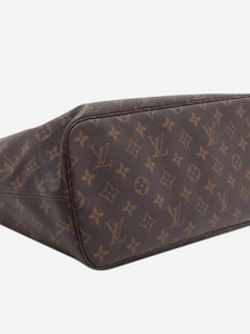 Louis Vuitton Brown 2007 Neverfull monogram MM tote bag