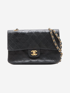 Chanel Black 1989 medium Classic double flap bag