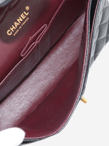 Chanel Black Caviar Medium 2012 Classic Double Flap