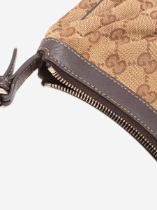 Gucci Brown GG canvas shoulder bag