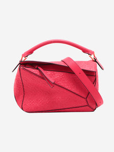 Loewe Red small Anagram Puzzle bag