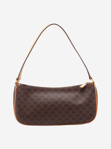 Celine Brown Macadam PVC pochette