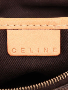 Celine Brown Macadam PVC pochette