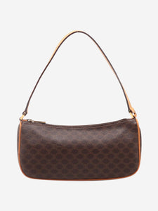 Celine Brown Macadam PVC pochette