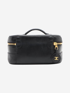 Chanel Black vintage 1991 CC Vanity case