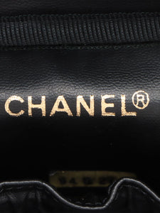 Chanel Black vintage 1991 CC Vanity case