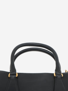 Prada Black mini Saffiano leather Galleria top handle bag