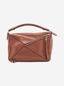 Loewe Brown medium Puzzle bag