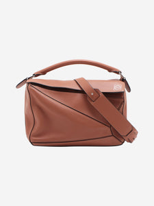 Loewe Brown medium Puzzle bag