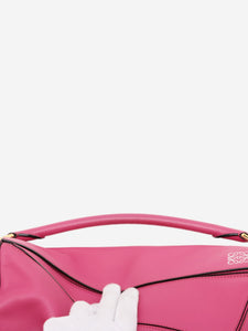 Loewe Pink medium Puzzle bag