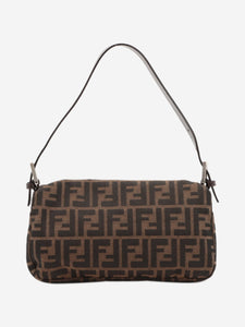 Fendi Brown Zucca Mamma Baguette bag