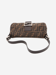 Fendi Brown Zucca Mamma Baguette bag