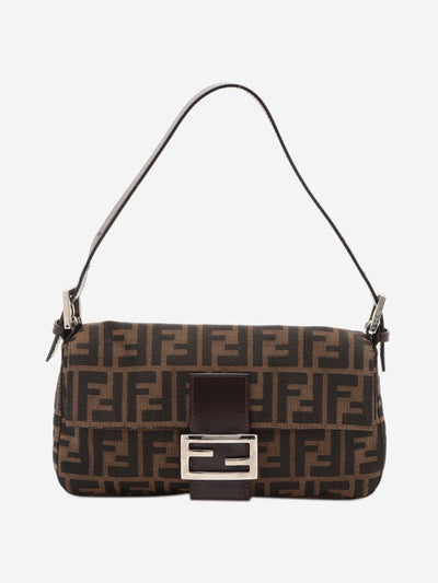 Brown Zucca Mamma Baguette bag Shoulder bags Fendi 