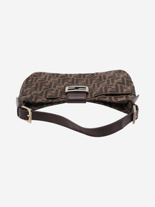 Fendi Brown Zucca shoulder bag