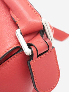 Loewe Red small Puzzle bag