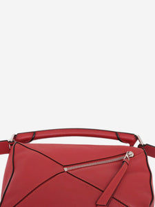 Loewe Red small Puzzle bag